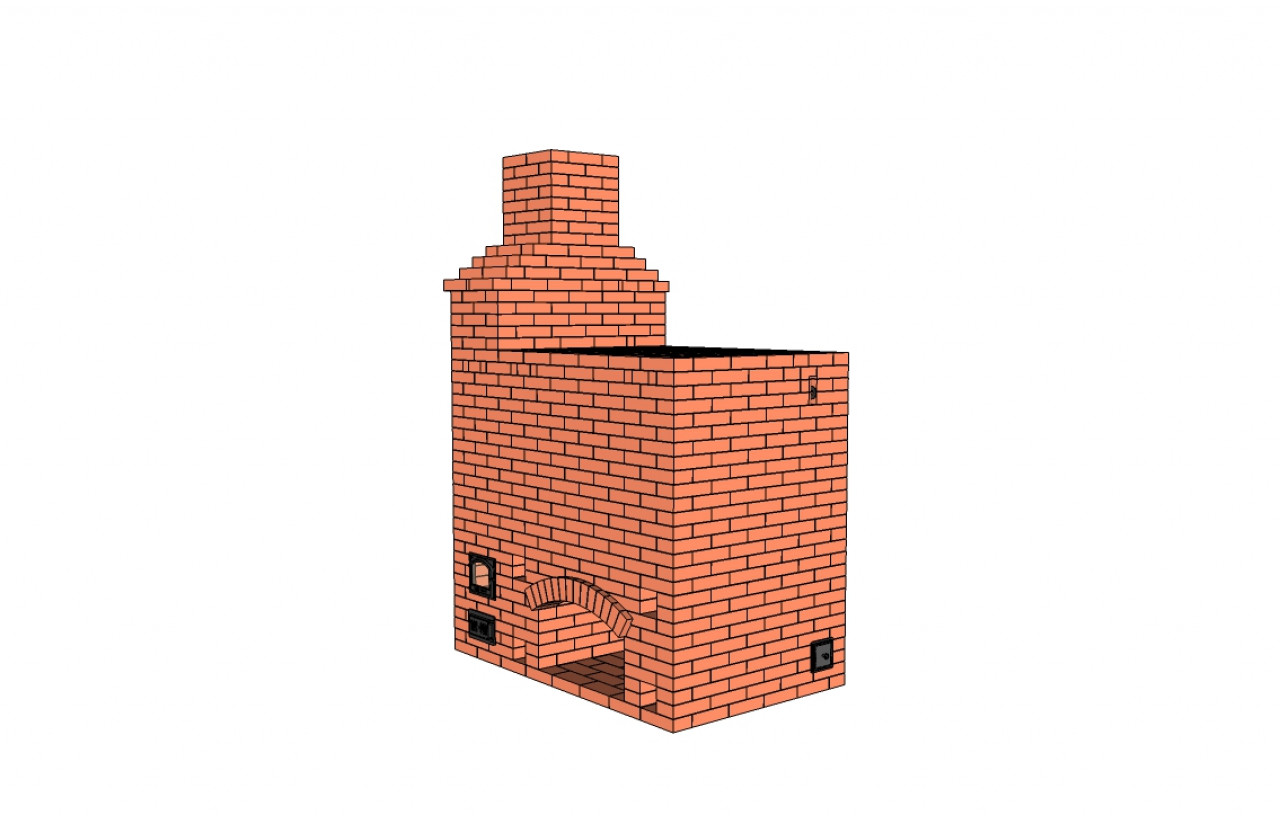 Русская печь 1
