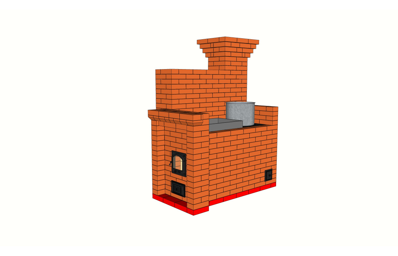 Банная печь 56